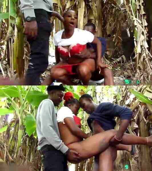 African babe tube xvideo threesome hard fucked outdoor boys