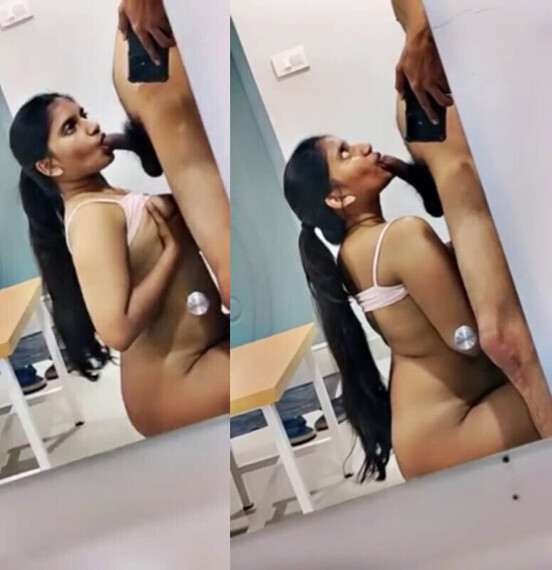 Amateur horny college girl xviode com sucking bf cock in calssroom