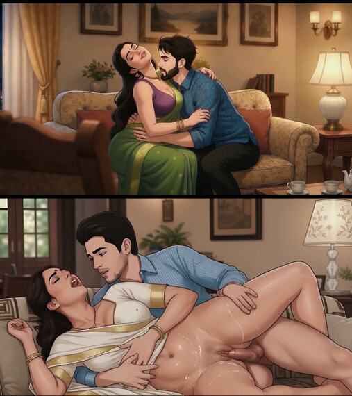 Big boobs bhabi adult anime hentia fucking husband’s friend hd