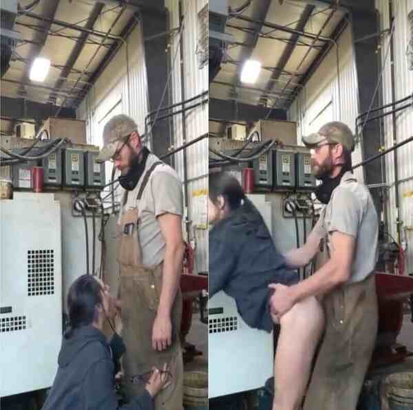 Garrage owner daughter tubsexer suck and fucked by mechanic