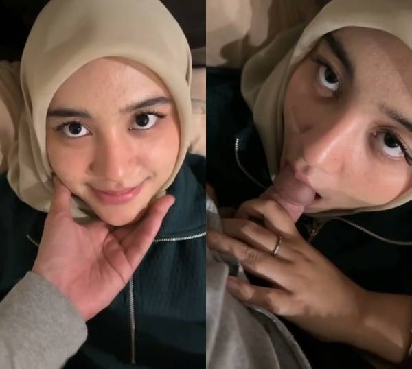 Super cute muslim hijabi babe alarabsex com suck bf cock HD