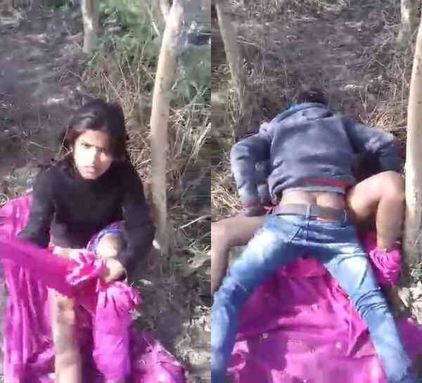 Village sexy beautiful lover couple sex mms fuck outdoor caught